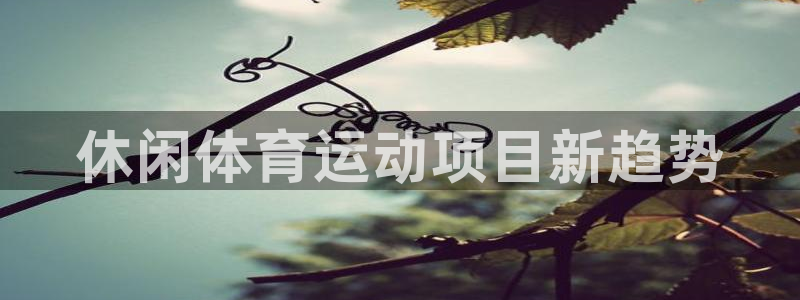 沐鸣f凯捷注册：休闲体育运动项目新趋势